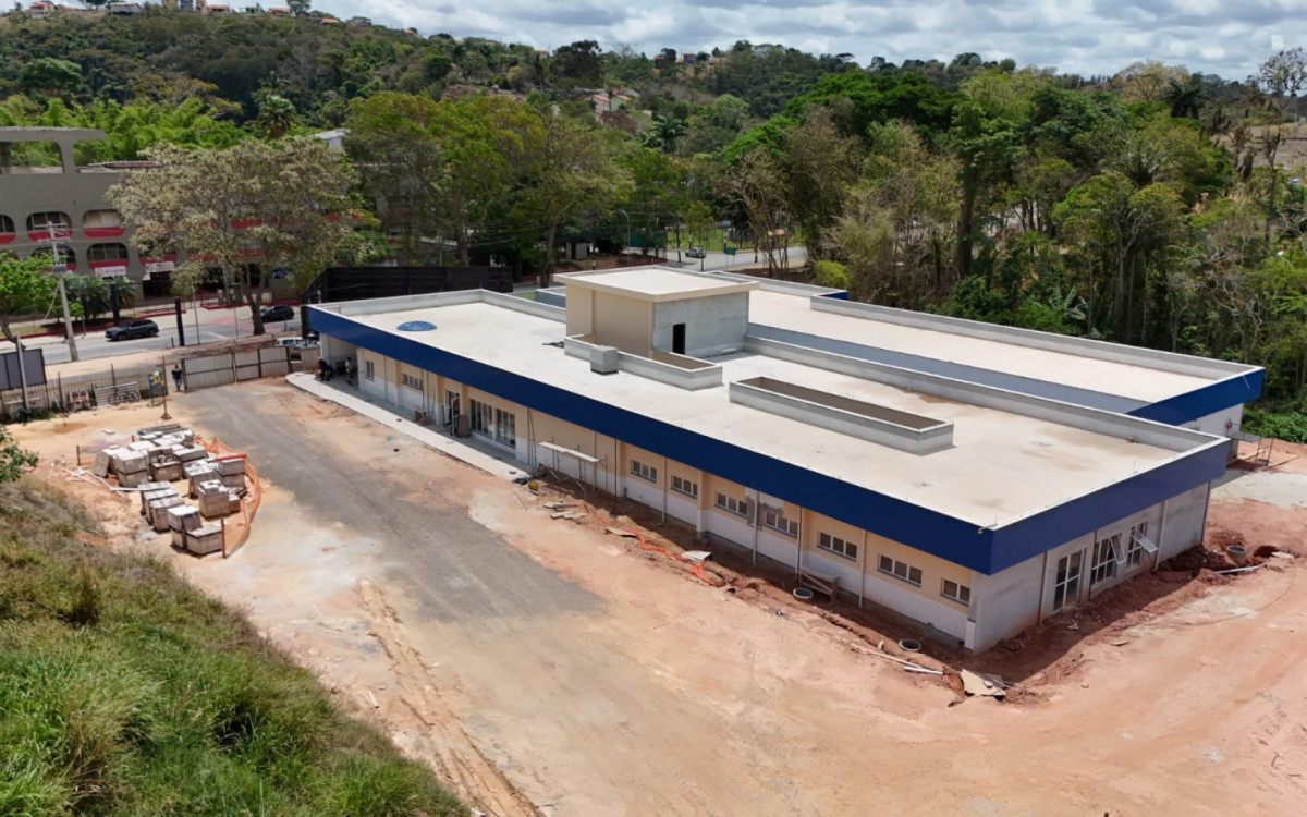 Obras da Cidade da Saúde em Miguel Pereira