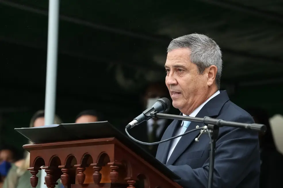 Ex-ministro da Defesa, Walter Braga Netto — Foto: Marcos Corrêa/PR