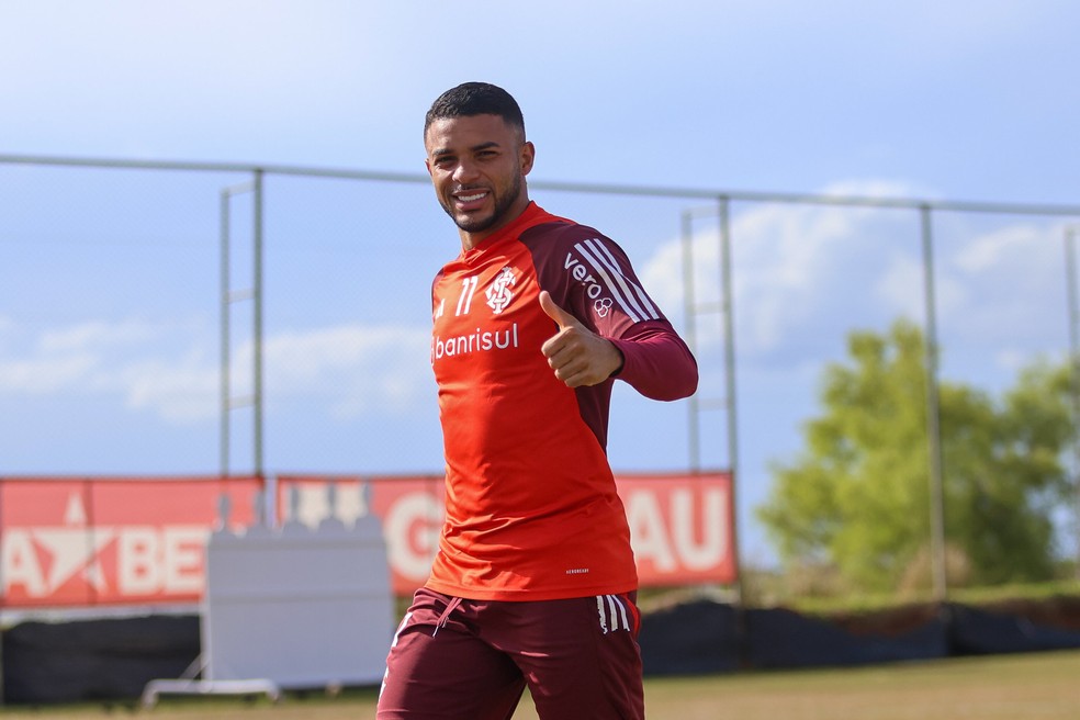 Wanderson tem contrato até o fim de 2025 com o Inter — Foto: Ricardo Duarte/Divulgação, Internacional