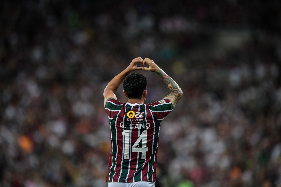 Cano em Fluminense x Athletico-PR — Foto: Thiago Ribeiro/AGIF