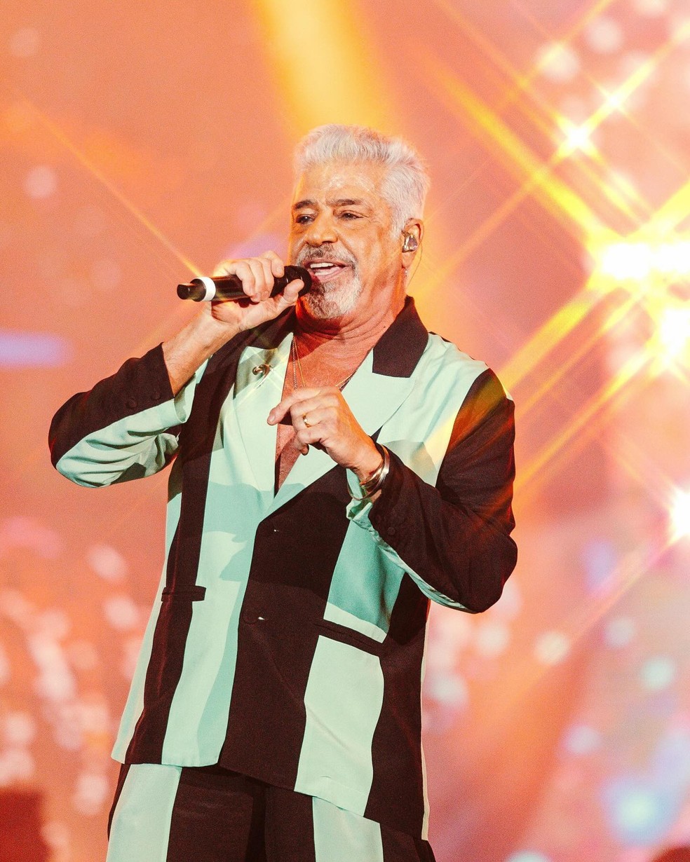 Lulu Santos abre o ano de 2025 em Macaé — Foto: Reprodução / Instagram