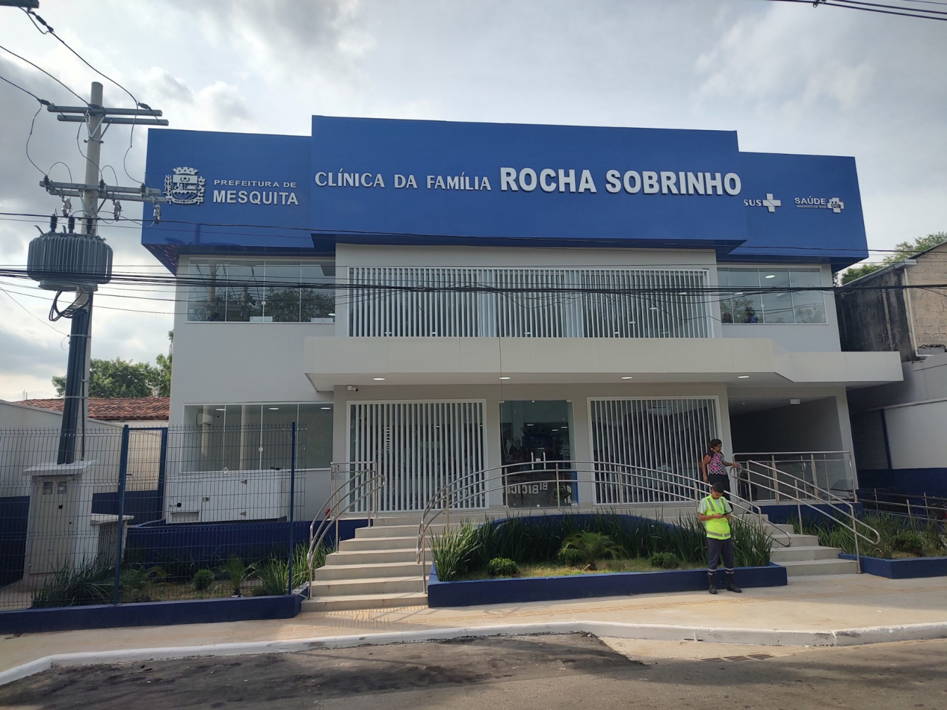 A Clínica da Família Rocha Sobrinho fica na Avenida Coelho da Rocha 2202, no bairro Rocha Sobrinho - Divulgação